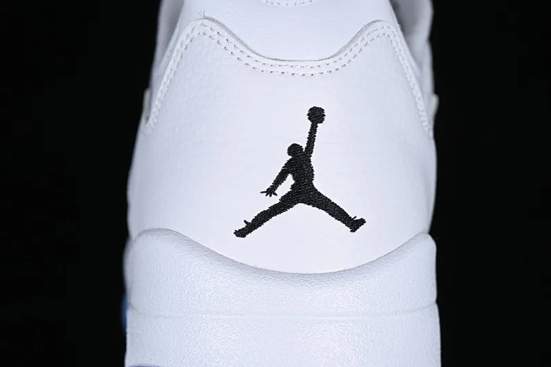 All categories Air Jordan Jordan series basketball shoes Air Jordan 5 Air Jordan 5 Low "White Silver" AJ5 Joe 5 white silver low-top casual sneakers 819172-122
